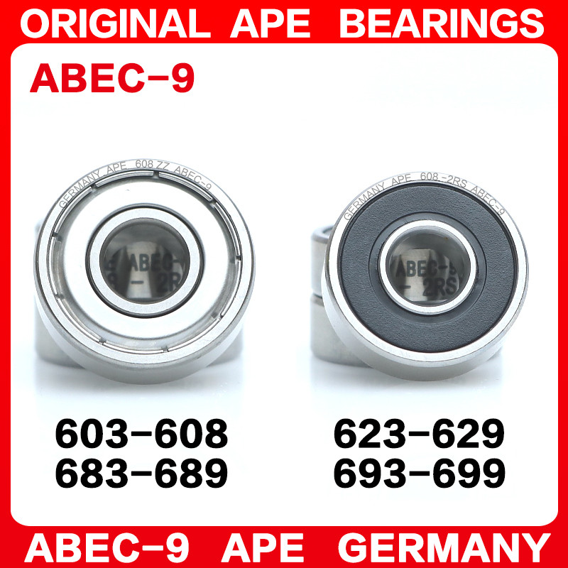 10pcs ABEC-9 bearing 684ZZ 608ZZ 685ZZ 604ZZ 605ZZ 686ZZ 688ZZ 687ZZ 693ZZ 694ZZ 695ZZ 696ZZ 698ZZ 6
