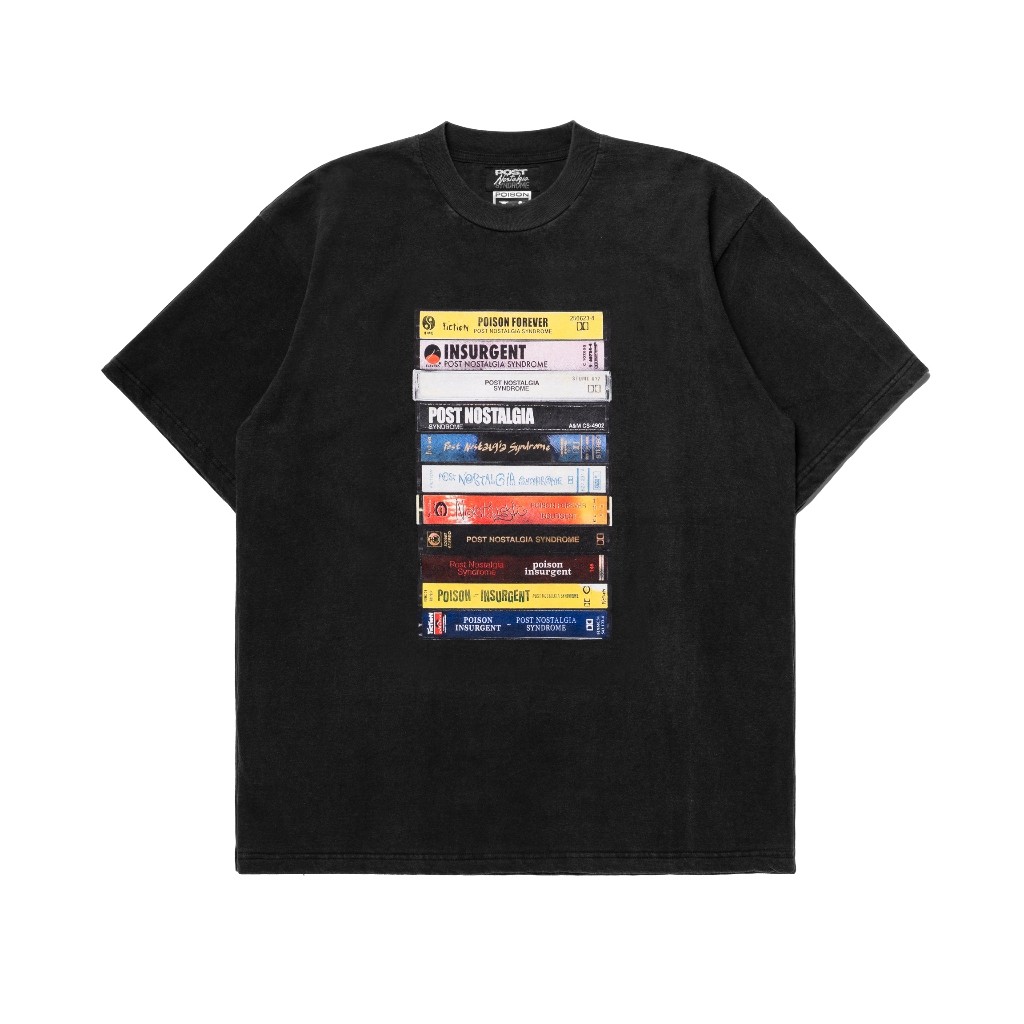 Poison Forever x Insurgent Club - Tshirt Post Nostalgia Washed 01