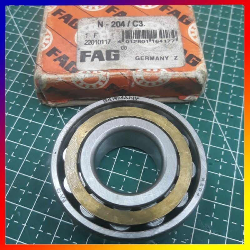 Bearing laher kruk as C3 original FAG Germany vespa smallframe pts special darling