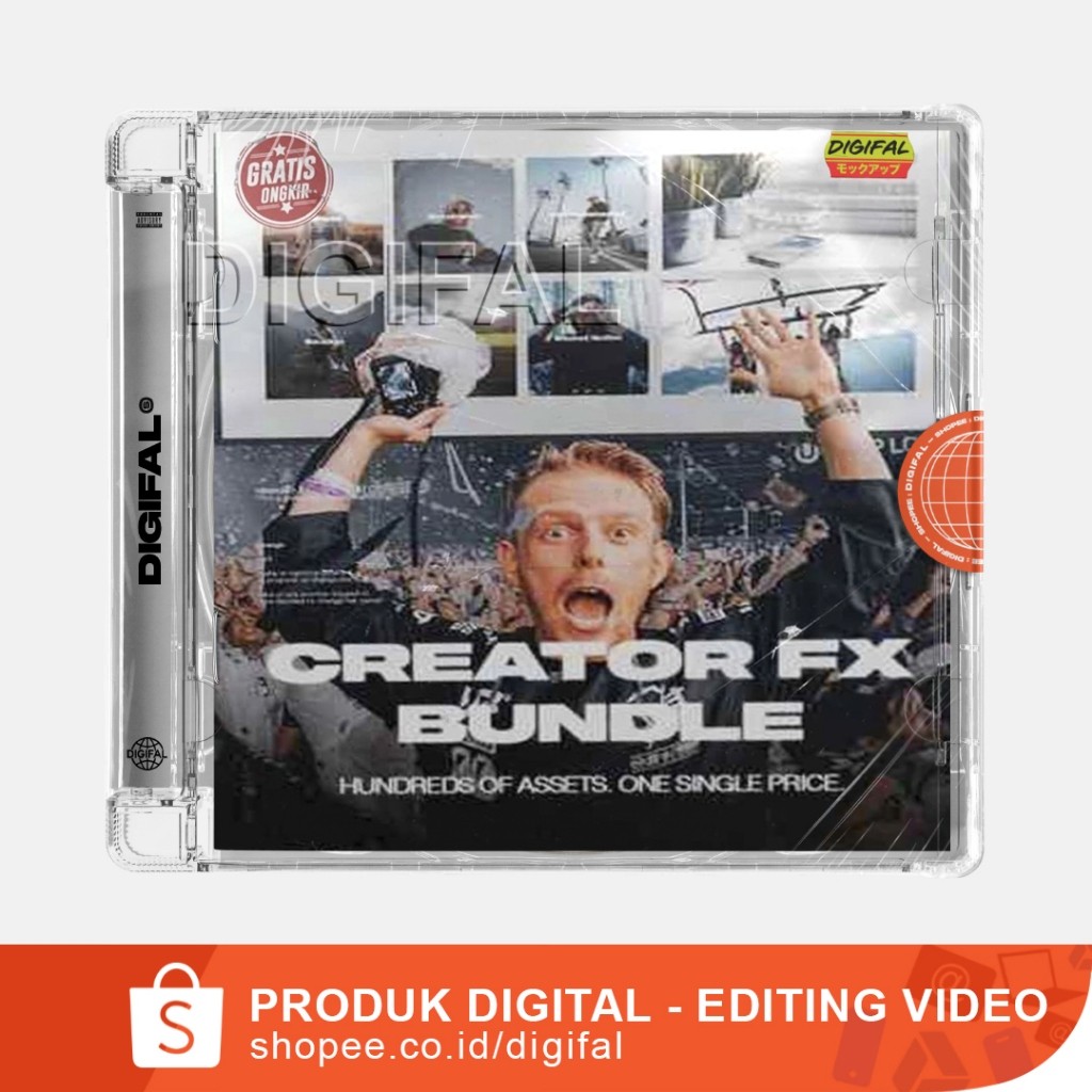 The Creator FX Bundle 3 - For Capcut, Premiere Pro, After Effects, Filmora, Final Cut Pro, Kinemaste