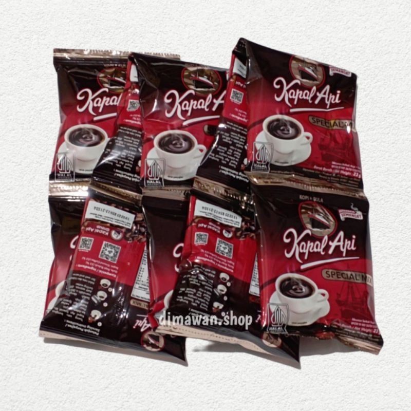 

MS Kopi Kapal Api Spesial Mix 23gram ( 1 renceng/10 sachet )
