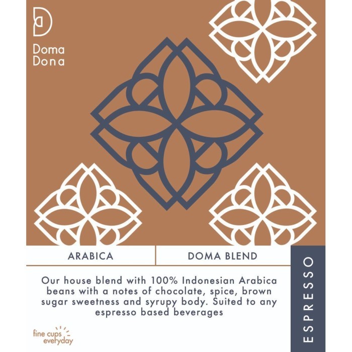 

100% Arabika - Doma Espresso Blend 250 g