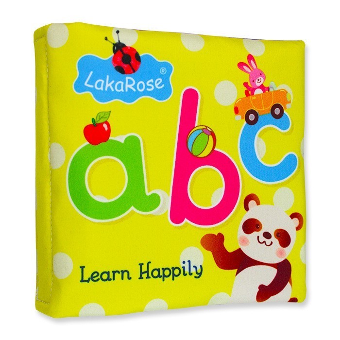 Mainan Edukasi Buku Bantal Bayi Soft Book Gambar Cerita Anak Softbook - #lakarose# Abc