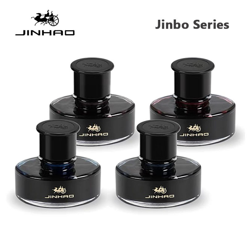 

JINHAO 50ml Jin Bo Series Fountain Pen Ink Glass Bottle Dip Pen Inks Refilling Art Ink Supplies Calligraphy Writing Stationery