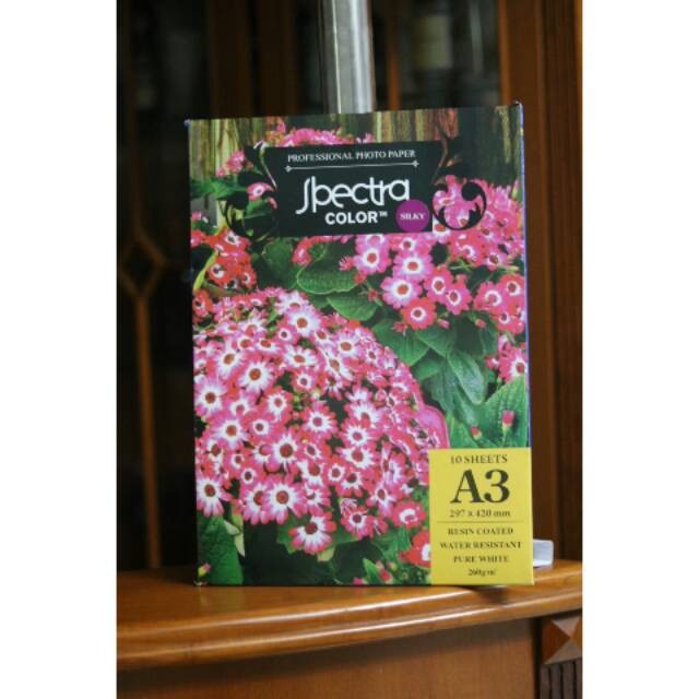 PAPER FOTO / KERTAS FOTO SPECTRA A3 260GRM SILKY