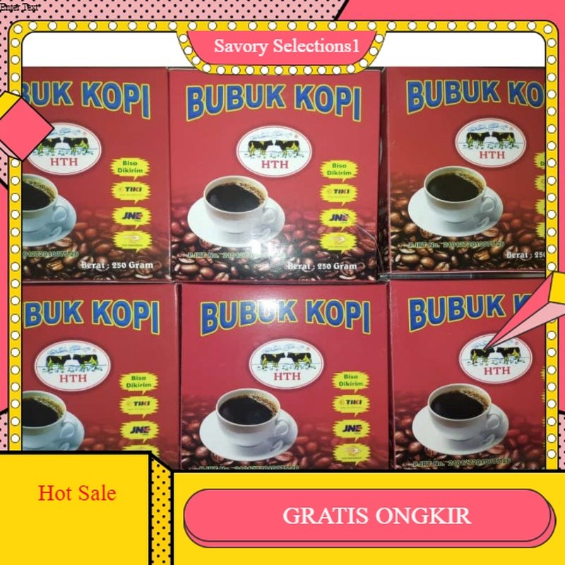 

【SAVORY】DISKON!! bubuk kopi sidikalang HTH. bubuk kopi 2 sapi no 1. kopi sidikalang ASLI. bubuk kopi murah 250gram