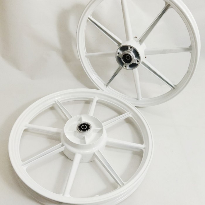 VOX Velg jupiter mx  old / jupiter z1 / burhan / vega zr palang 8 pelek racing PSW - Putih