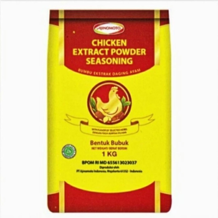 

New Item (S) AJINOMOTO CHICKEN EXTRACT POWDER 1KG