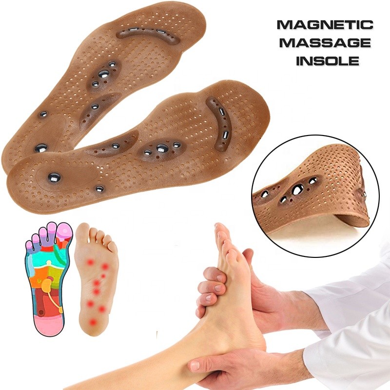 Sol Terapi Magnet Alas Kaki Terapi Kesehatan Pijat Kaki Pria Wanita Fisioterapi Akupresur Refleksi P