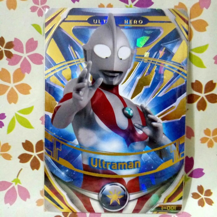 bekas ultraman fusion fight UR ultraman versi 1-001