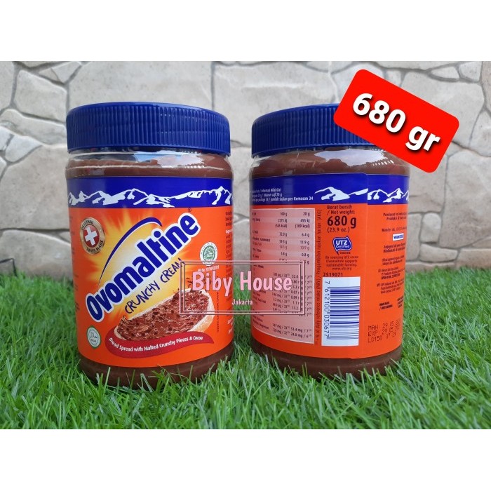 

New Arrival SELAI COKLAT CRISPI OVOMALTINE ORIGINAL termurah - 680 gr