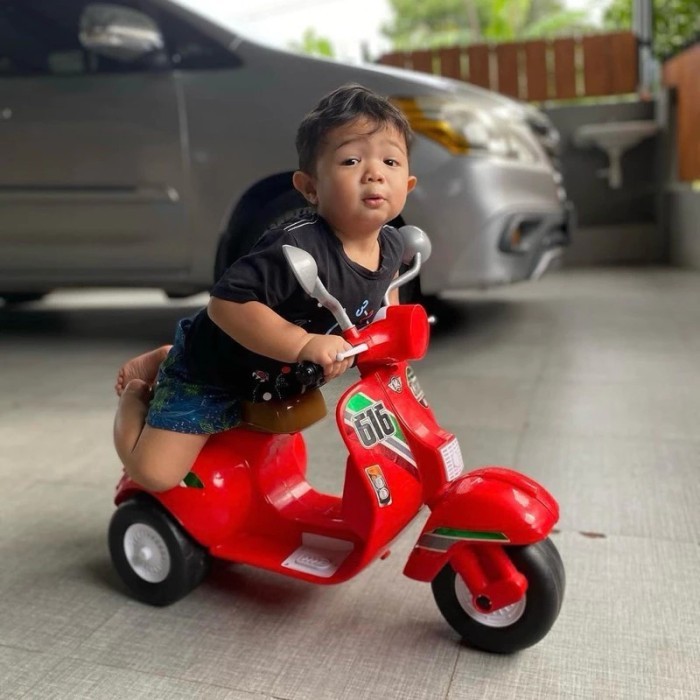 ✨D.LTA✨ - BEST SELLER Motor Aki Anak Yamaha Nmax Mainan Motor Aki Listrik Yamaha | Motor Anak Vespa 