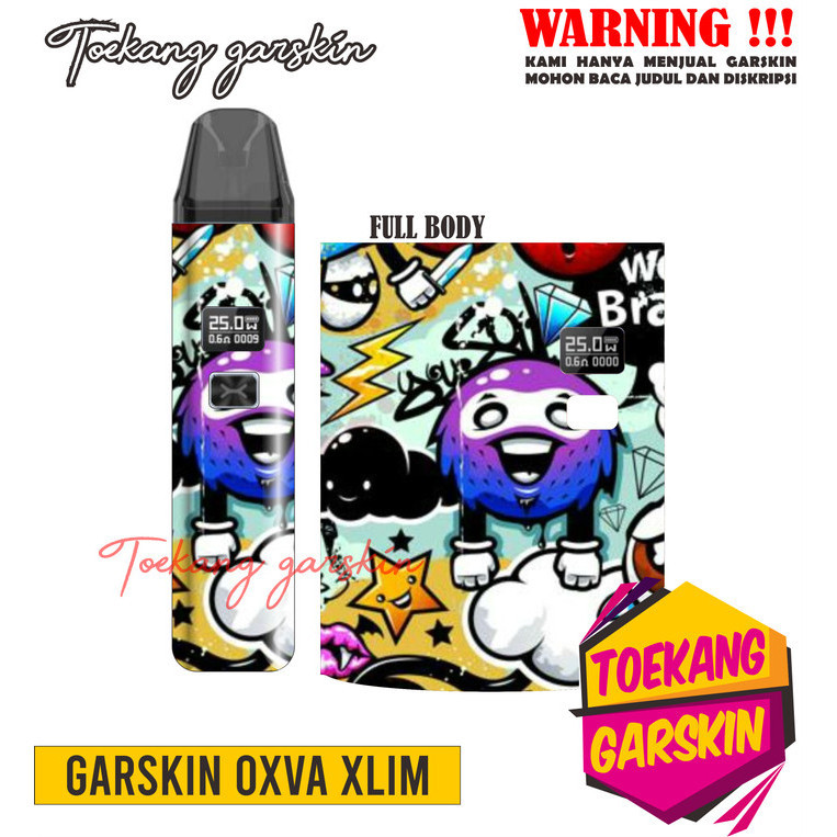 

GARSKIN OXVA XLIM - GARSKIN OXVA XLIM V1 ATAU V2 MOTIF ART