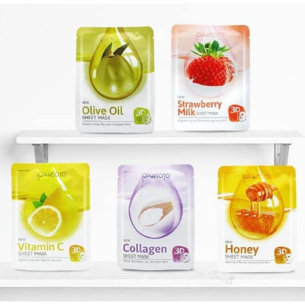 Masker QIANSOTO Masker Wajah 1pcs