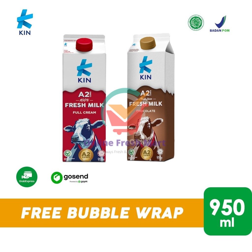 

Susu KIN Pasteurisasi Fresh Milk (950ml) KHUSUS INSTANT - Online Fresh Mart Denpasar
