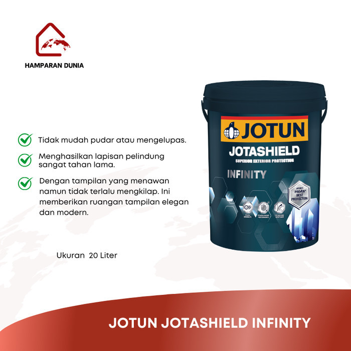 JOTUN JOTASHIELD INFINITY - CAT TEMBOK 20 LTR