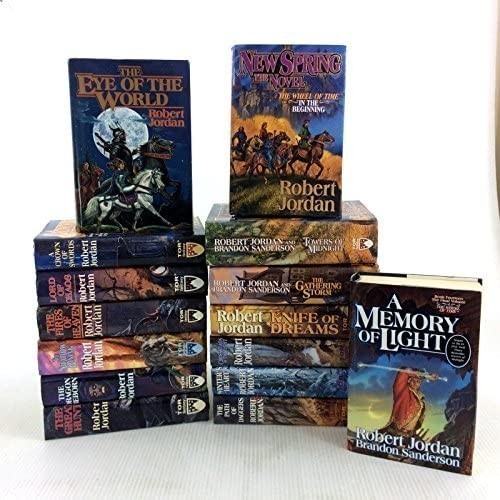 Robert Jordan The Wheel of Time: Complete Set of 15