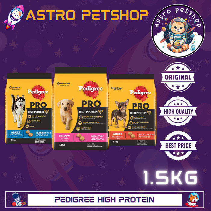 Pedigree Pro High Protein 1.3kg