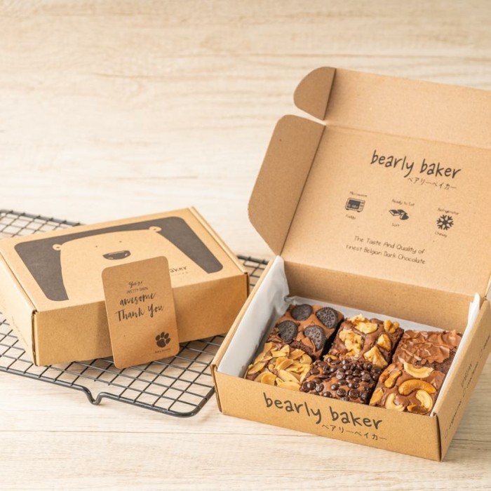 

✨TERLARIS -Mix Bearly Brownies (Mini) box. 6pcs