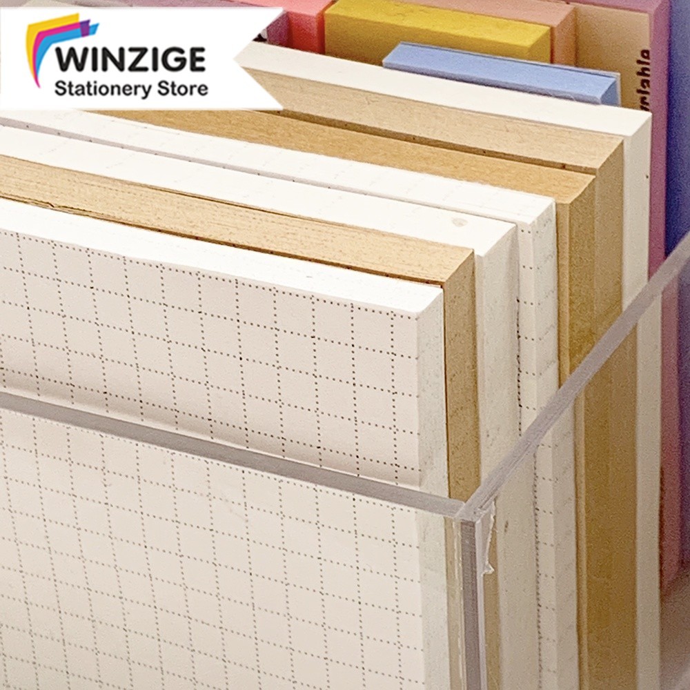 

Winzige Sticky Notes 75*75mm Basic Sticky Note Garis Kotak To Do List Sticky Memopad Simple Stiky Note Alat Tulis Stationery Perintilan Sekolah School Stuff Perlengkapan Sekolah