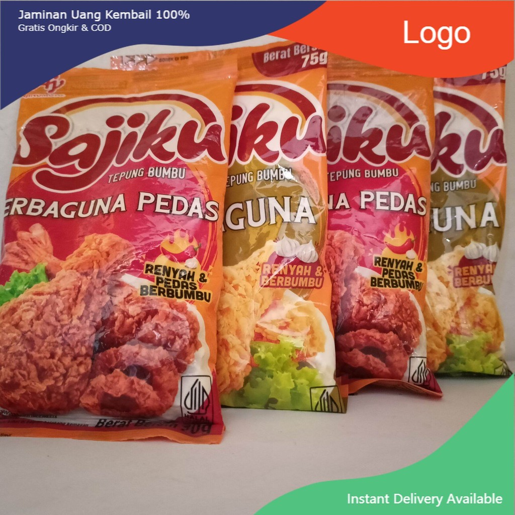

tepung sajiku chiken serbaguna pedas dan asin