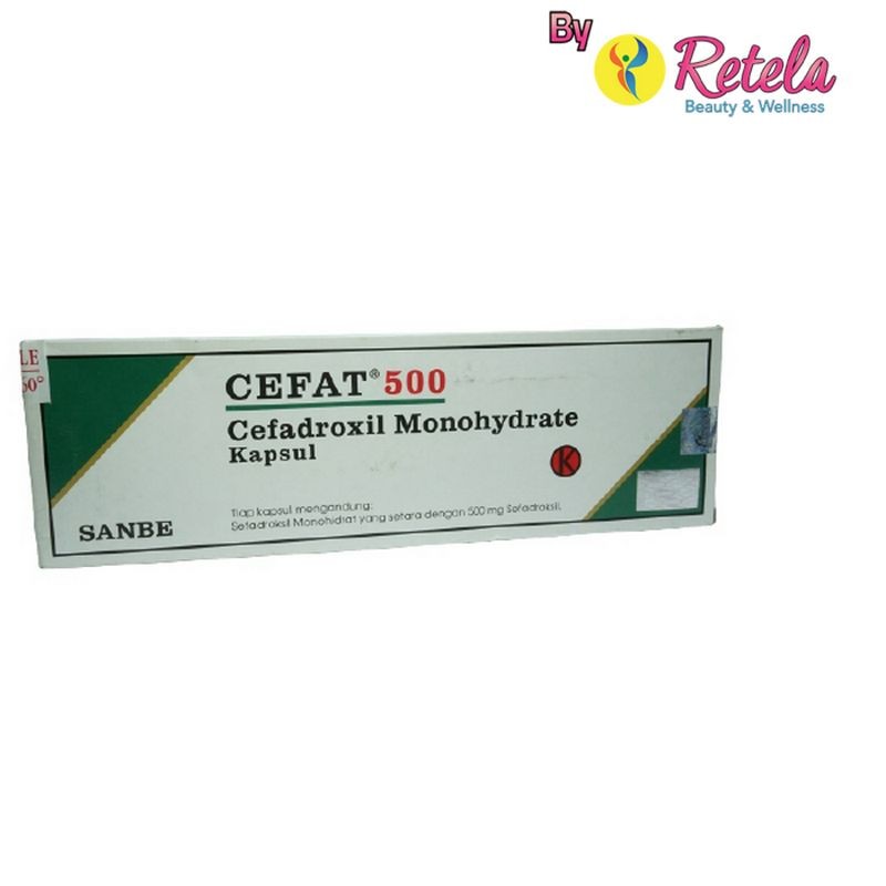 CEFAT 500 MG 1 STRIP @ 10 KAPSUL