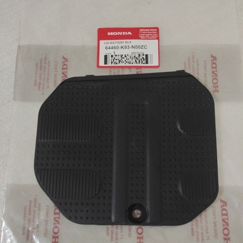 COD Cover Tutup Aki Accu Honda Scoopy ESP 2017-2020 Hitam Original K93 ASLI-MOTOR MALL