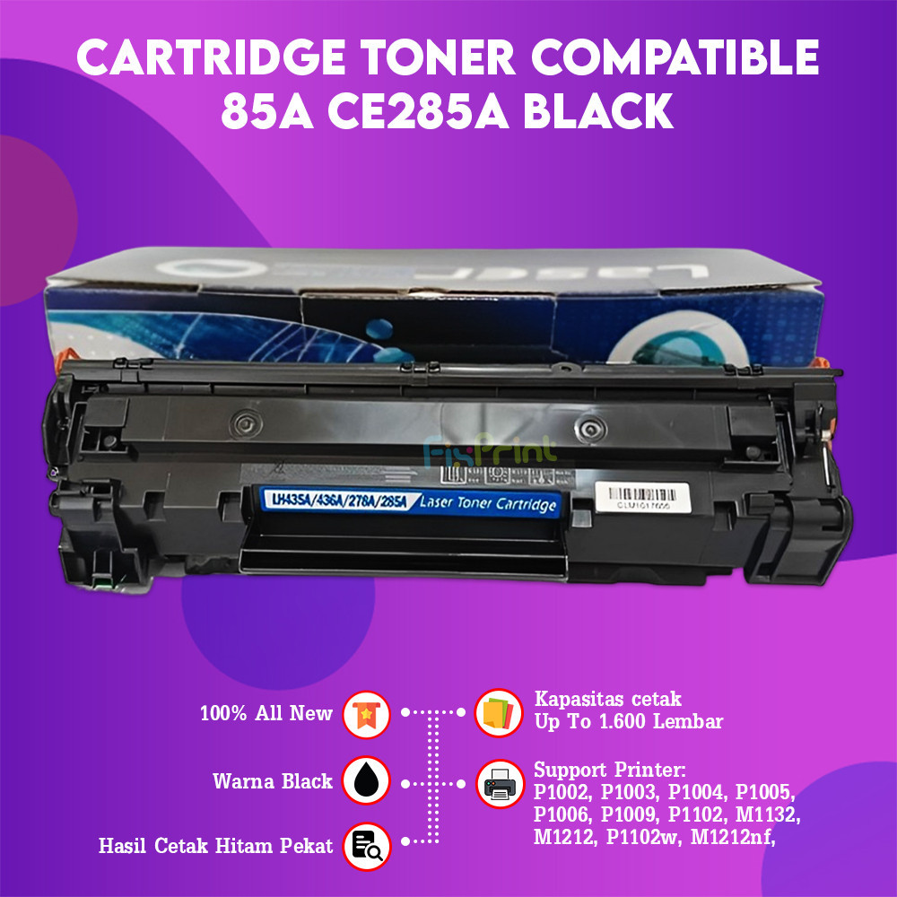 FixPrint Cartridge Toner Compatible 35A 36A Toner Cartridge 78A 85A Universal Printer Laserjet P1002