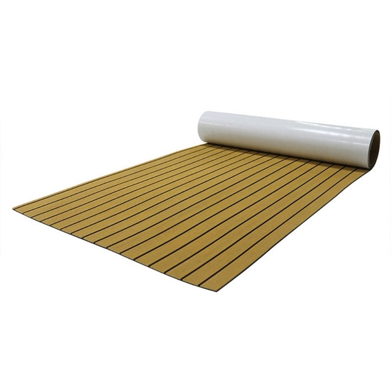 Boat Flooring EVA Foam Boat Decking Sheet Self-Adhesive Boat Yacht Kayak Decking