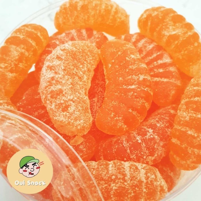 

⭐BISA COD⭐ 500GR JELLY JERUK / PERMEN JELI JERUK KILOAN / ORANGE JELLY CANDY