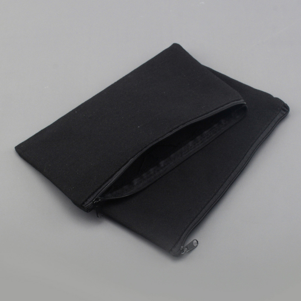 

Pencil Case Black School Supplies Pencil Pouch Astuccio Canvas Trousse Scolaire Pencil Bag Estuches Escolares Pencilcase