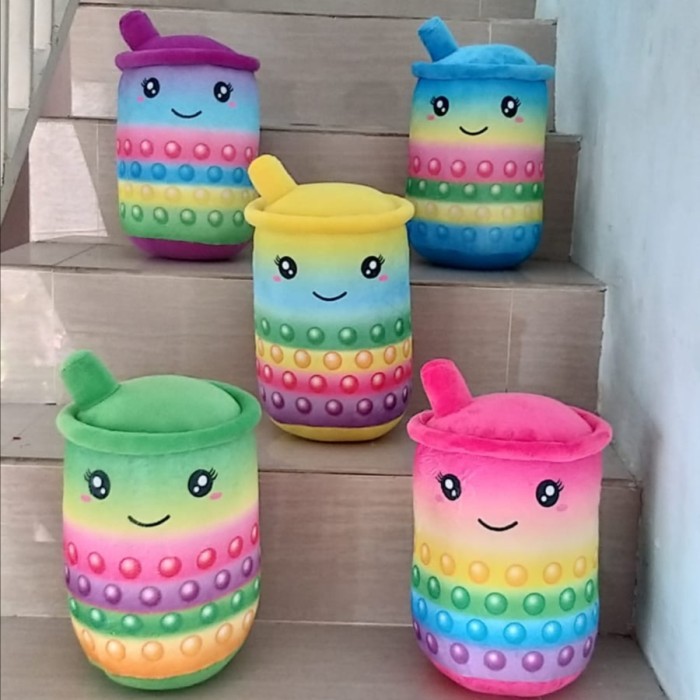 ✨Q.LnS✨ - SALE Boneka Boba Jumbo Pop It Murah