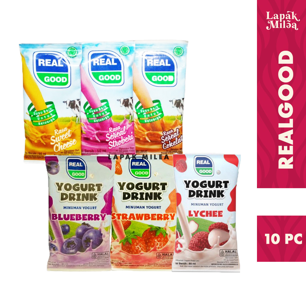 

Realgood - Susu UHT Yogurt Realgood Susu Steril Isi 10pc