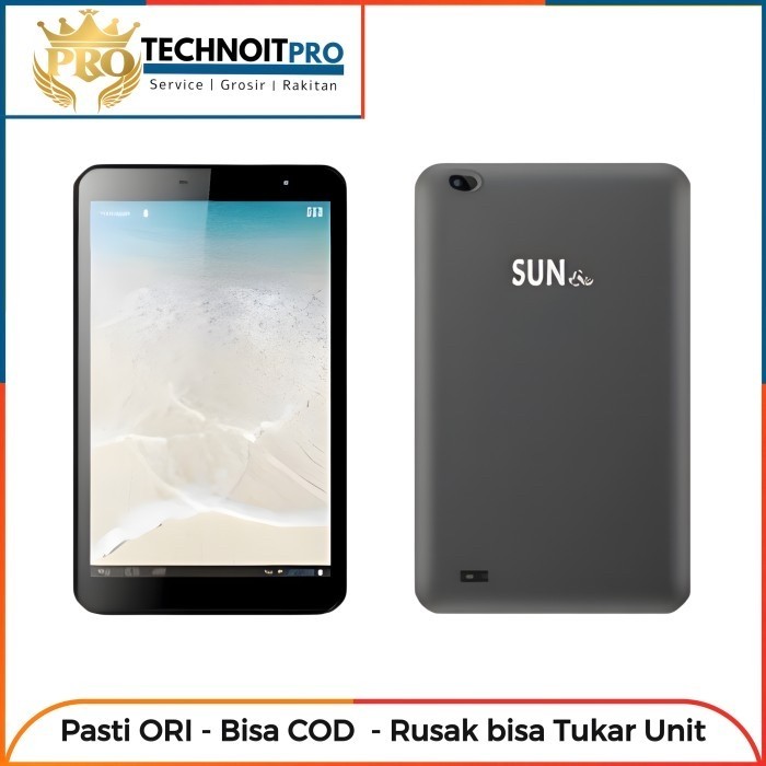 Tablet TAB SUNBio SB-TM700 Android 9.0 Pie RAM 2GB ROM 32GB 8inch Rumah Belajar Kids