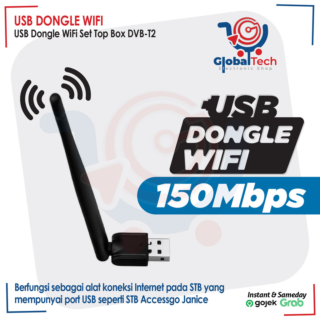 USB DONGLE WIFI untuk STB TV BOX cocok untuk semua tipe Model