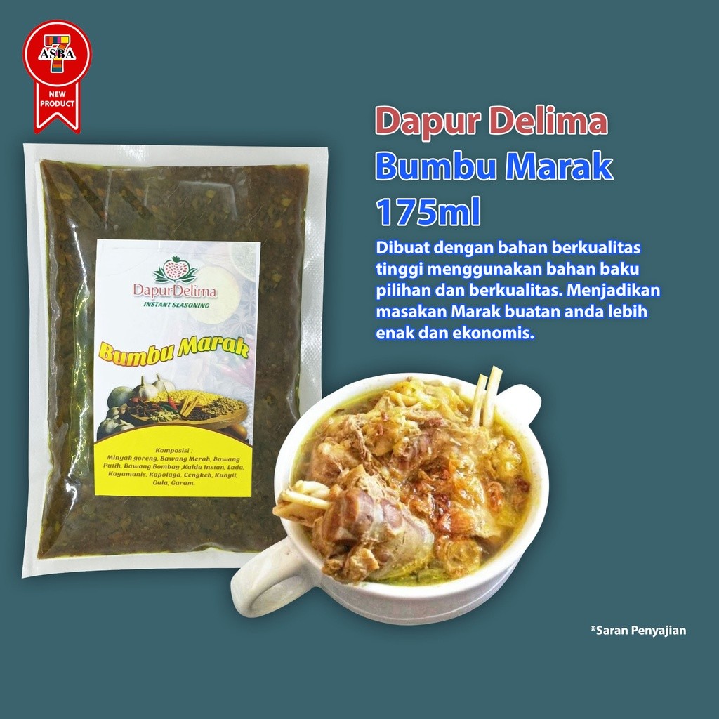 

DAPUR DELIMA SAYUR MARAK 165GR