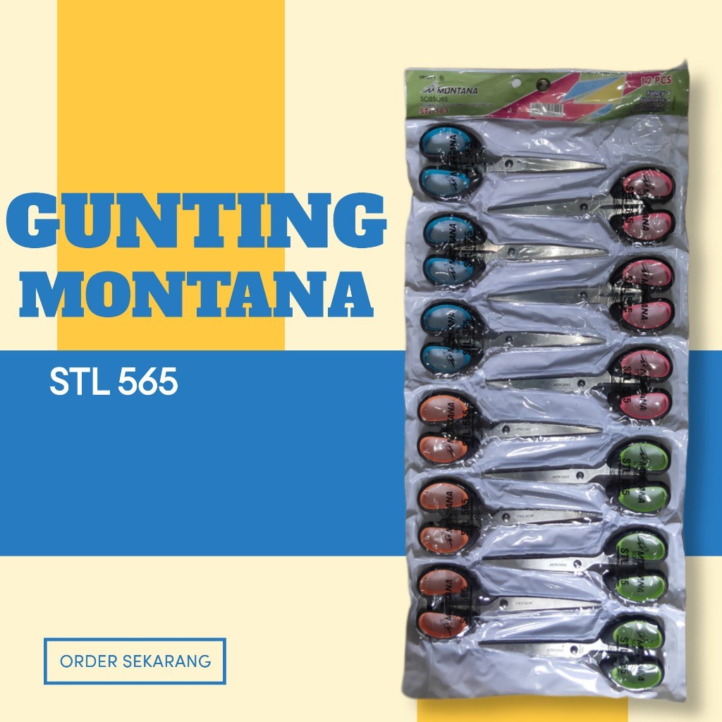 

Gunting Montana STL 565/ Gunting Sedang Rentengan