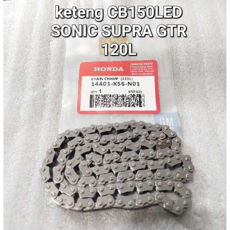 Rantai Keteng Cb150led sonic supra gtr 120L