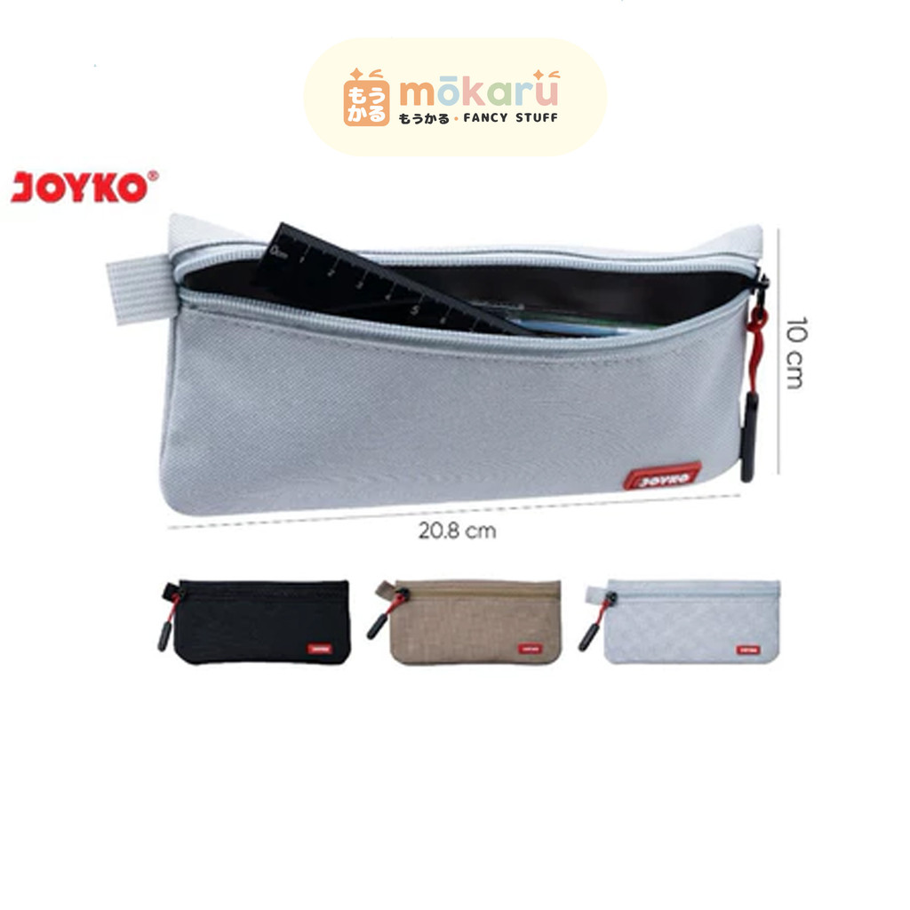 

Joyko Pencil Case PC-5014 Kotak Tempat Pensil Tipis Minimalis Bahan Kain Berkualitas