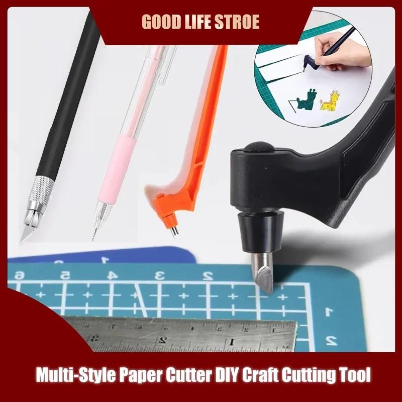 

Multi-Style Paper Cutter DIY Craft Cutting Tool Paper Cutter Art Engraving Pen Scrapbooking Tools Sticker Cutting Knife