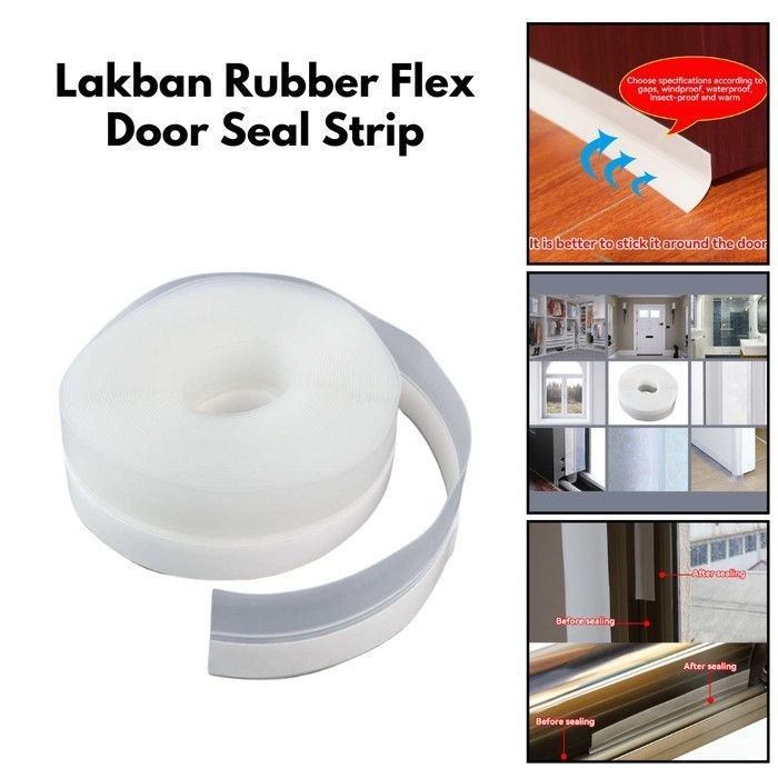 THFS Lakban Rubber Flex Door Seal Strip Bottom Waterproof TCP36W