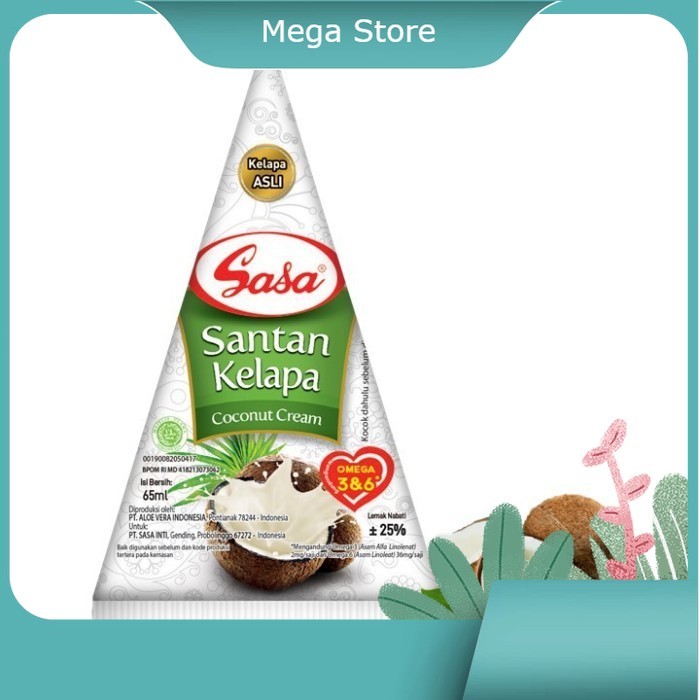 

SASA SANTAN CAIR 65ml / Santan Cair