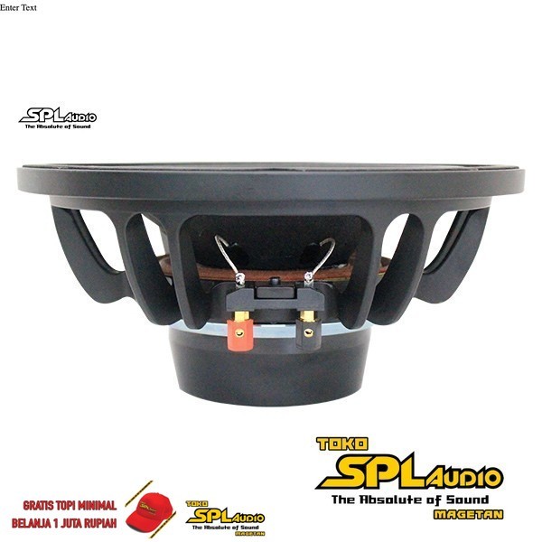 SPL Audio Speaker 10 Inch 16 Ohm 10NW64-16