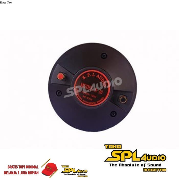 SPL Audio Driver Tweeter 1″ S-30