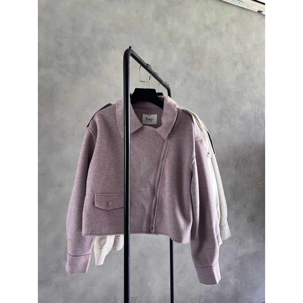 Taylor Jacket Women / Short Coat / Jacket Crop Winter Women / Coat Crop Wool / Jacket Wool / Wool Co