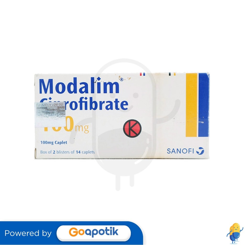 Modalim 100 Mg Box 28 Tablet