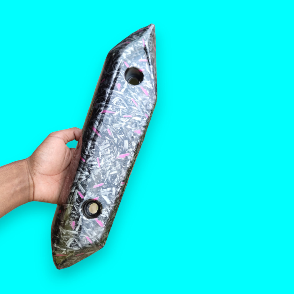 Forged pink Tutup tameng knalpot beat fi 2013-2014 AES VARIASI 27 AUTOPART99