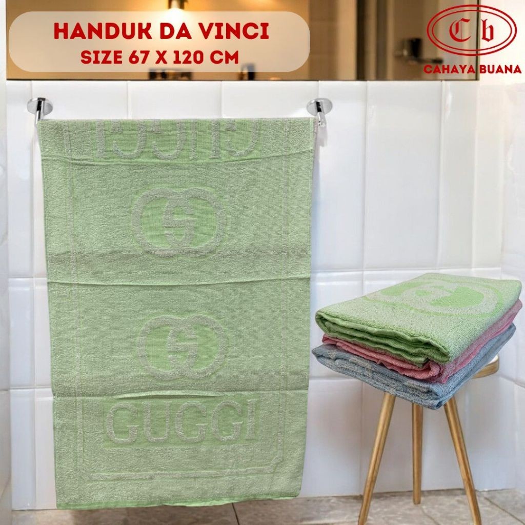 Handuk Mandi Merk Da Vinci size 63 x 114 cm