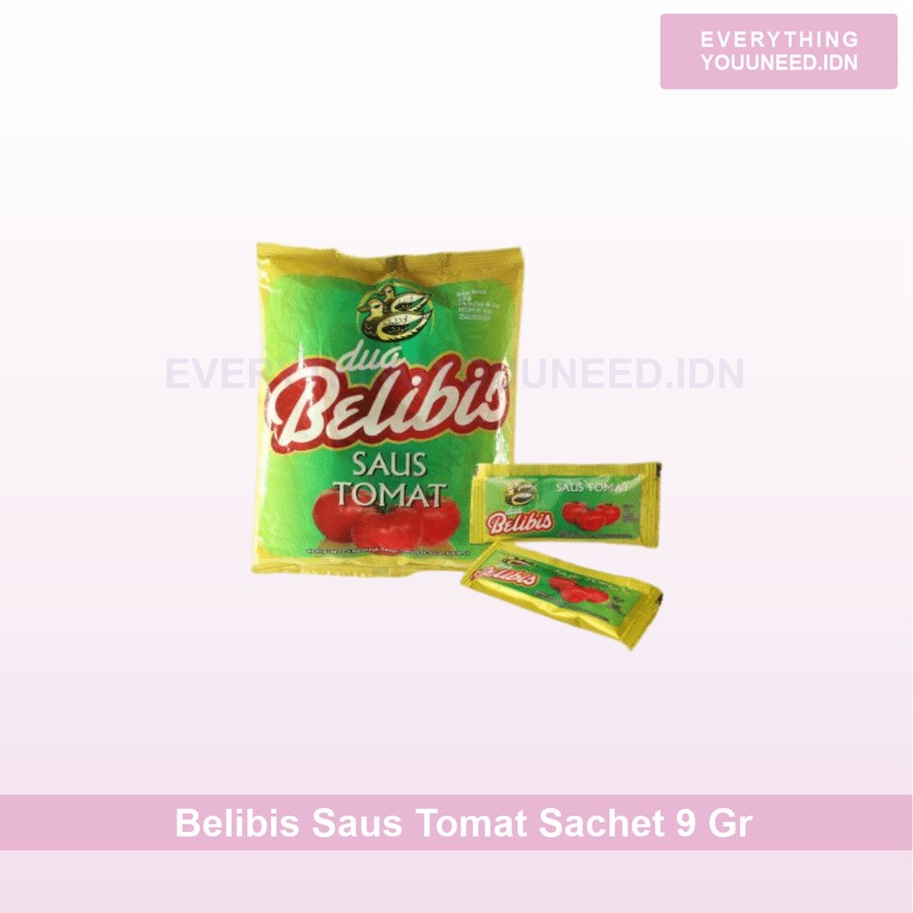

Saus Tomat Dua Belibis Sachet 9 Gr