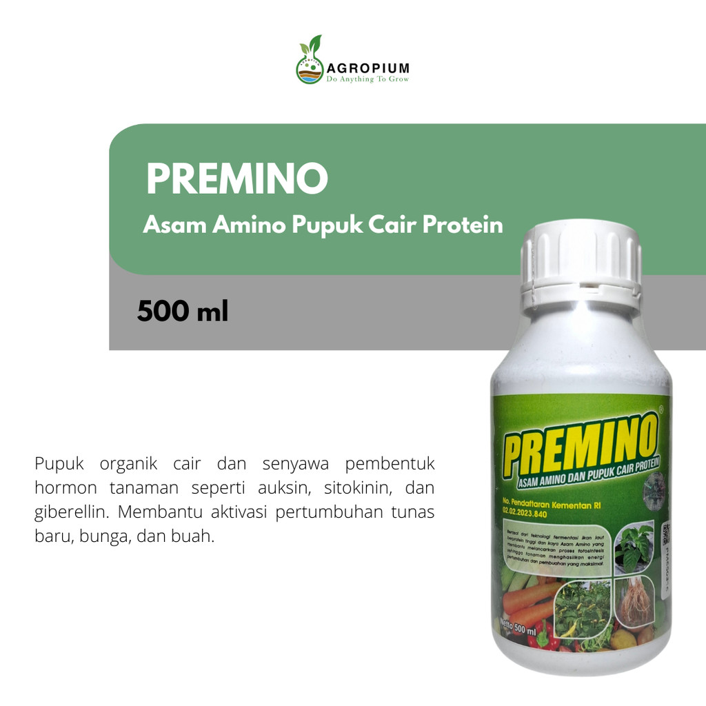 Pupuk PREMINO 500 ml Asam Amino Dan Pupuk Cair